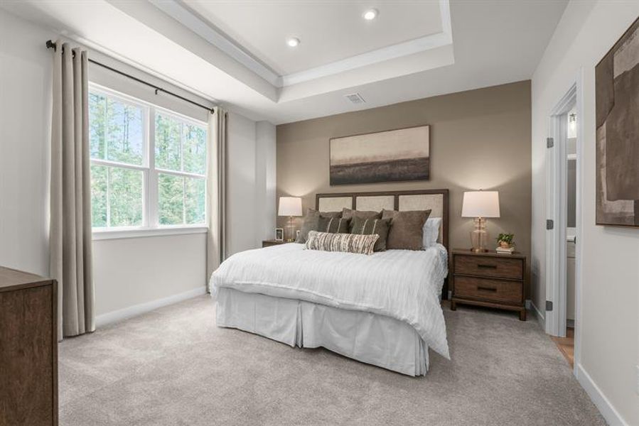 Representative furnished interior of a home built from the Silverleaf by Ryan Homes in East Lake, Leland (Image 24). Representative furnished interior of a home built from the Silverleaf by Ryan Homes in East Lake, Leland (Image 24).