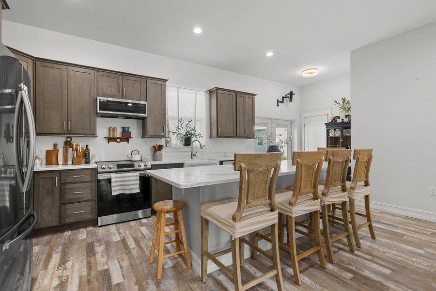 Furnished interior view inside a new home in , Okeechobee (Image 11).