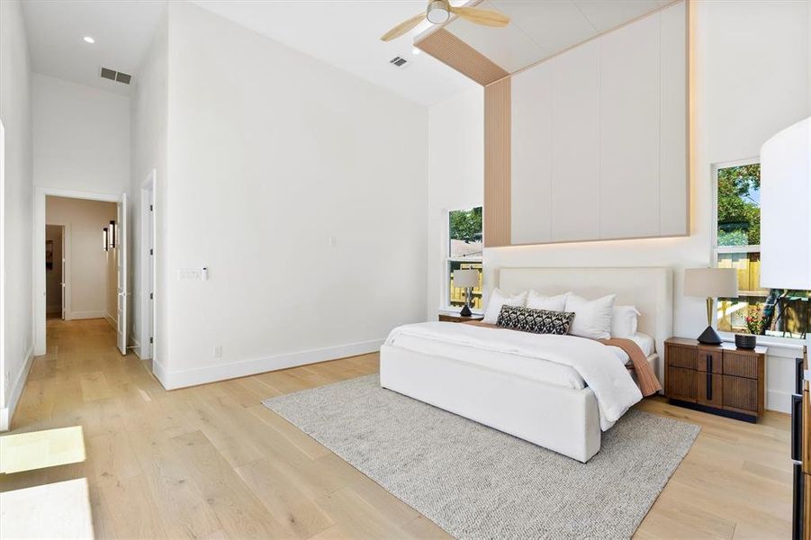 Furnished interior view inside a new home in , Dallas (Image 12).