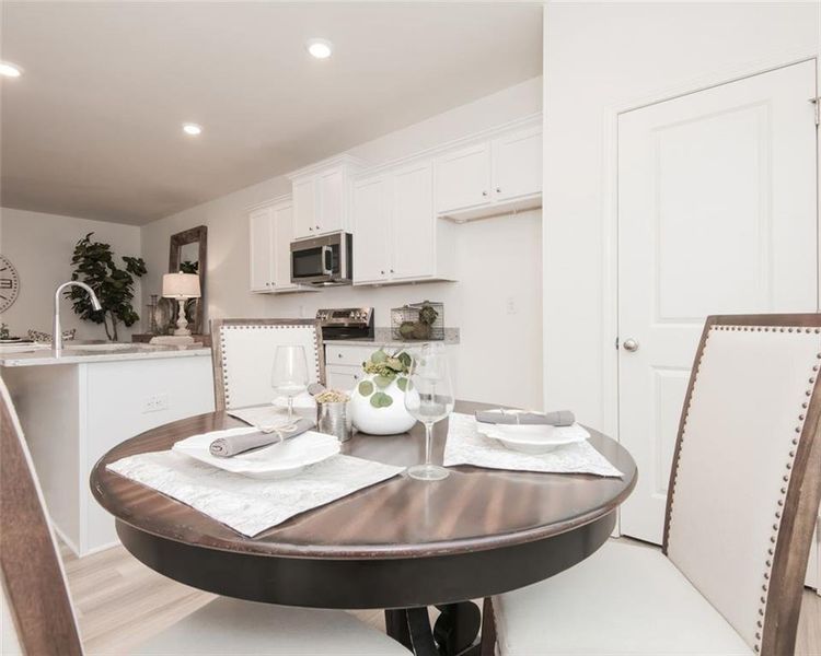 Furnished interior view inside a new home in , Conyers (Image 12).