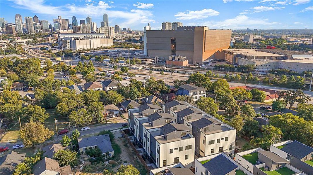 Drone / aerial view of skyline Drone / aerial view of skyline