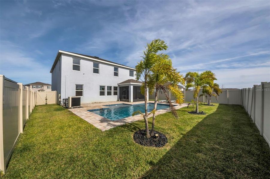 Exterior details and patio area of a home in Mangrove Manor, Apollo Beach (Image 30). Exterior details and patio area of a home in Mangrove Manor, Apollo Beach (Image 30).