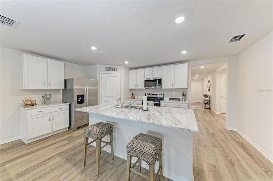Furnished interior view inside a new home in Bella Lago, Parrish (Image 6).