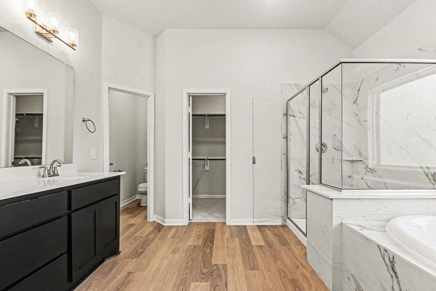 Furnished interior view inside a new home in , Bay City (Image 8).