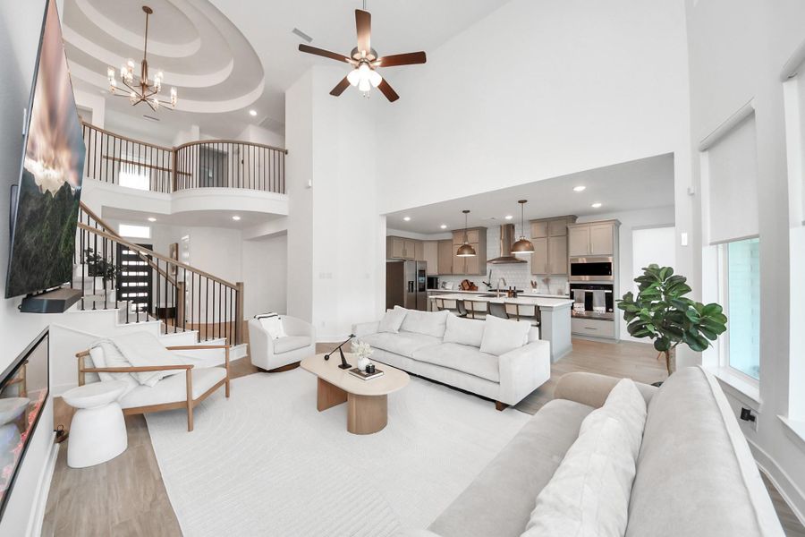 Furnished interior view inside a new home in Candela, Richmond (Image 9).