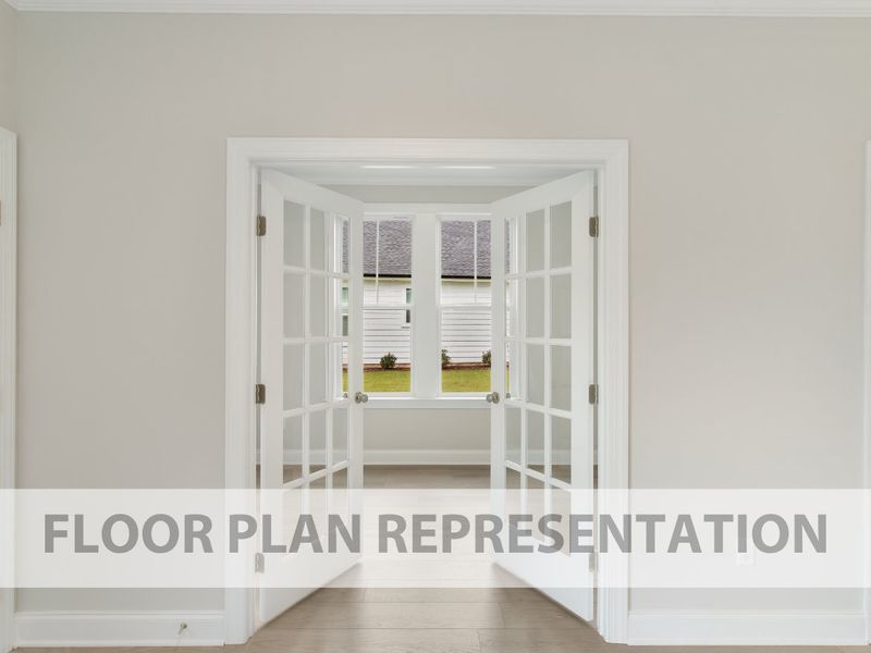 Flex Room | Wren Plan by Ivey Homes in Tillery Park