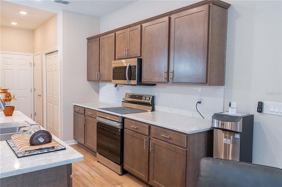 Furnished interior view inside a new home in , St. Cloud (Image 12). Furnished interior view inside a new home in , St. Cloud (Image 12).