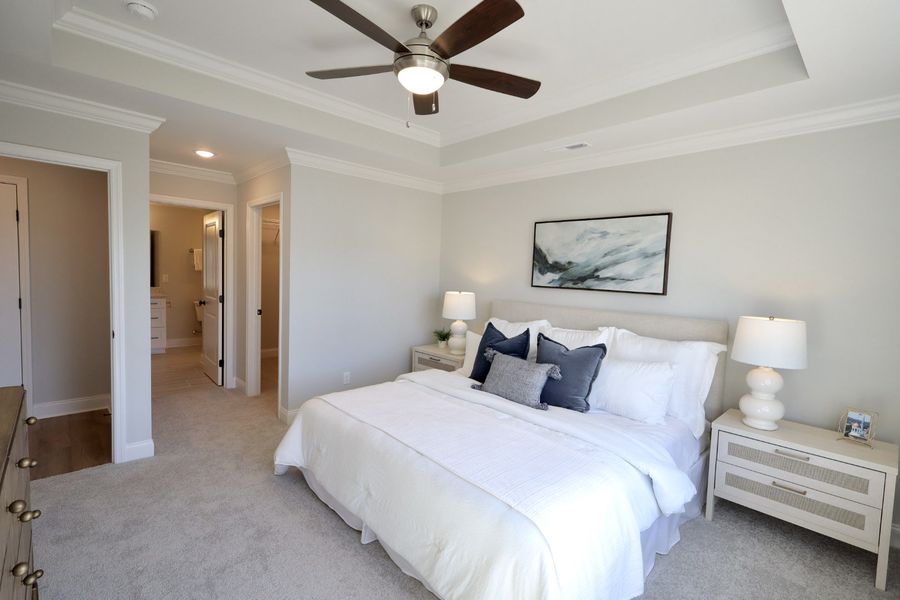 Furnished interior view inside a new home in The Abaco, Cleveland (Image 15). Furnished interior view inside a new home in The Abaco, Cleveland (Image 15).