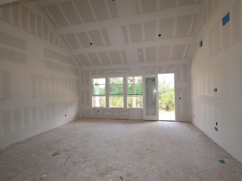 In-progress construction of a new home in Edgewood, Leander, TX (Image 9).