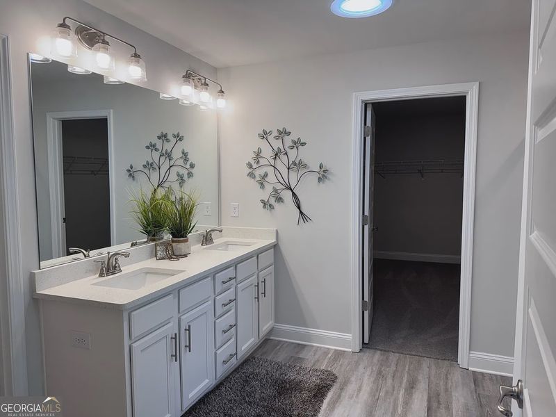 Furnished interior view inside a new home in Magnolia Villas, Cornelia (Image 23).