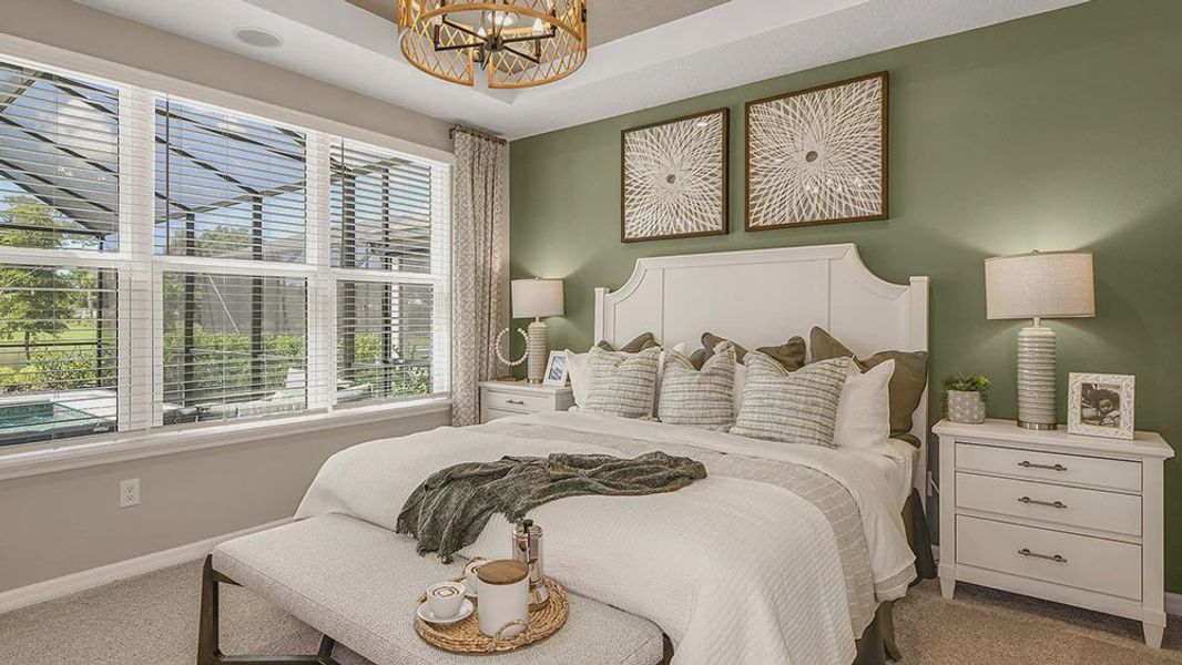 Furnished interior view inside a new home in Lochside, Mount Dora (Image 16).