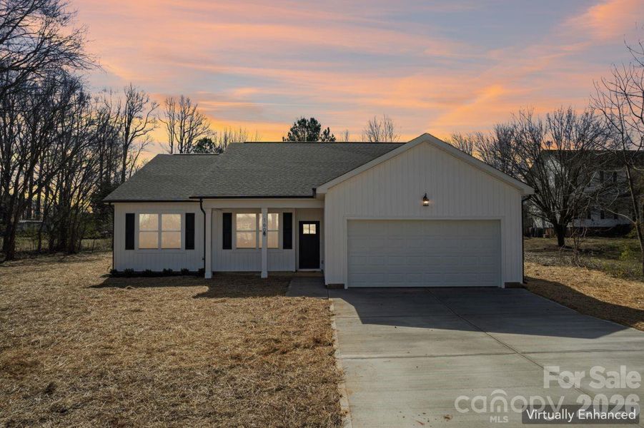 Front exterior of a new home in , Kings Mountain, NC, highlighting curb appeal (Image 16).