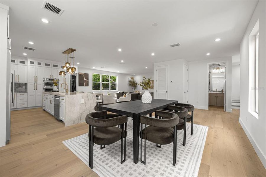 Furnished interior view inside a new home in , Tampa (Image 30).