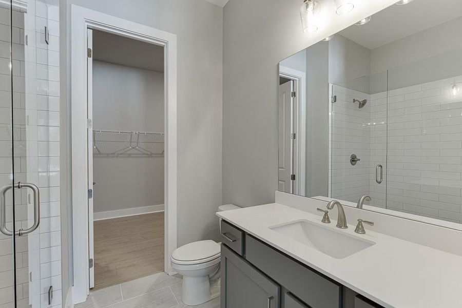 Furnished interior view inside a new home in , Buford (Image 9).