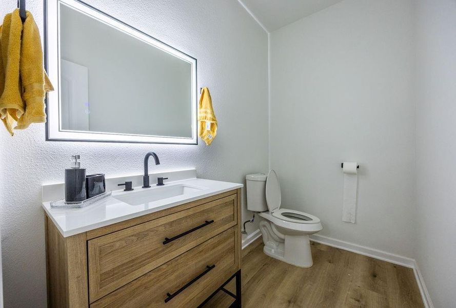 Furnished interior view inside a new home in , Woodway (Image 7).