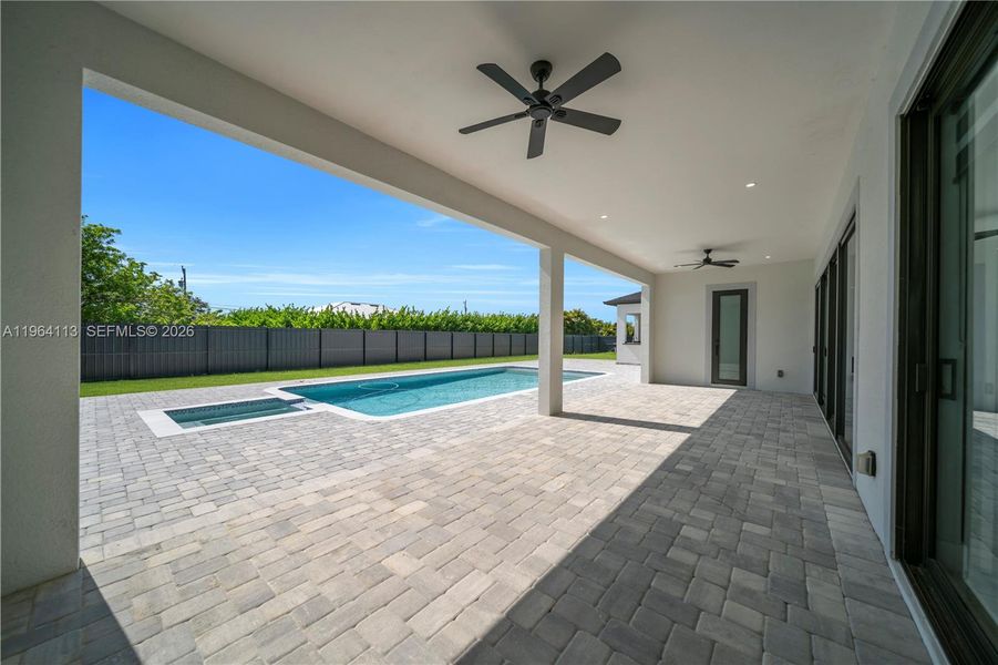 Exterior details and patio area of a home in , Cape Coral (Image 29).