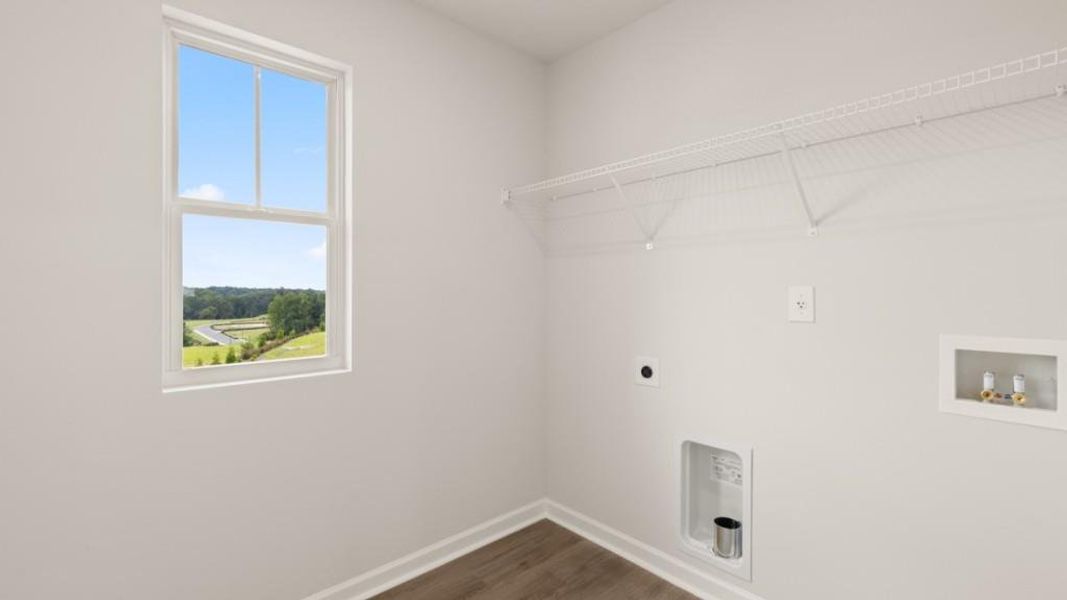 Spacious, unfurnished interior of a new home in Liberty Crossing, Braselton (Image 35).