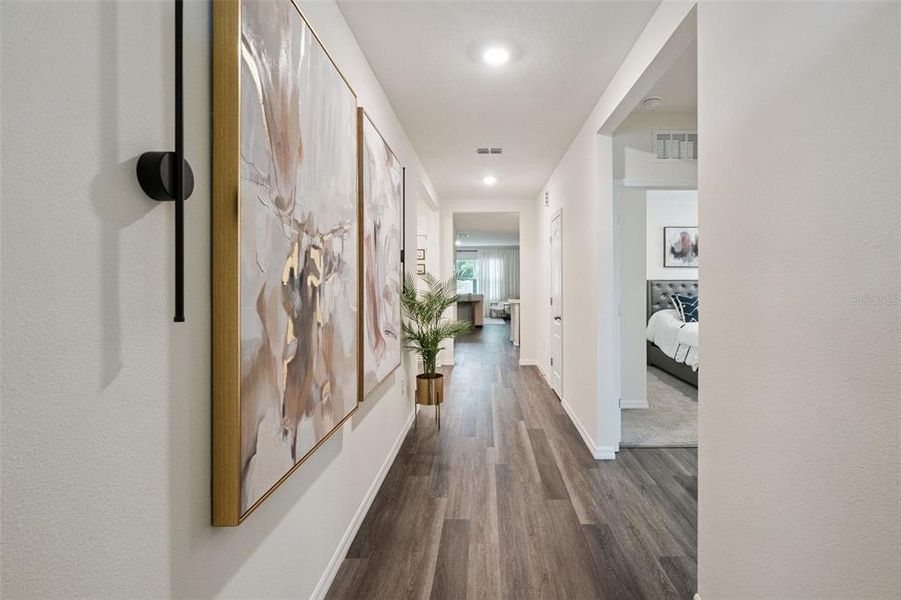 Furnished interior view inside a new home in Windrose, Apopka (Image 6).