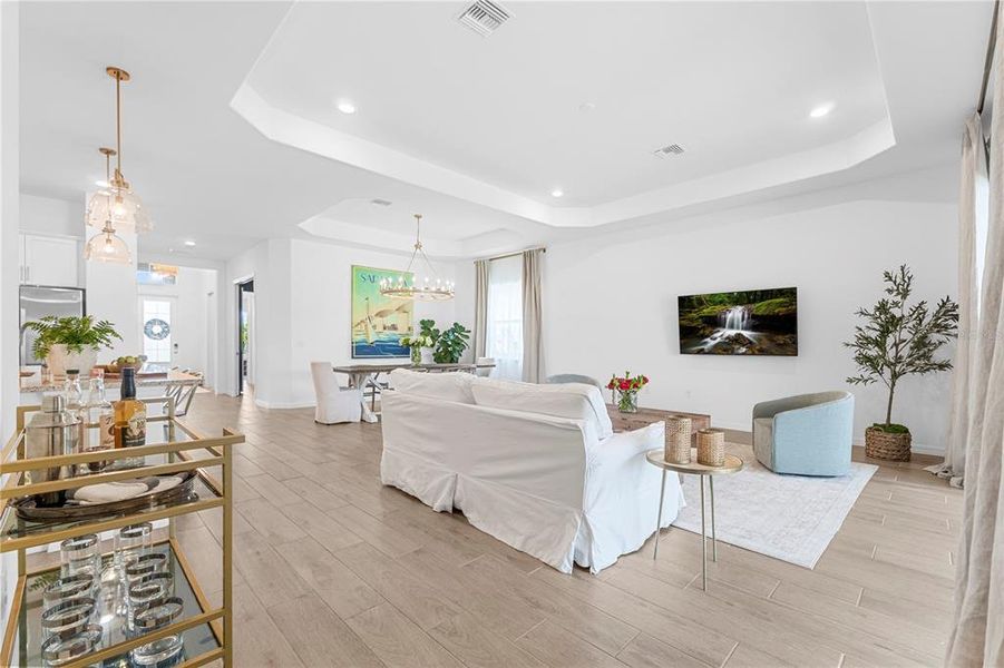 Furnished interior view inside a new home in , Punta Gorda (Image 18).