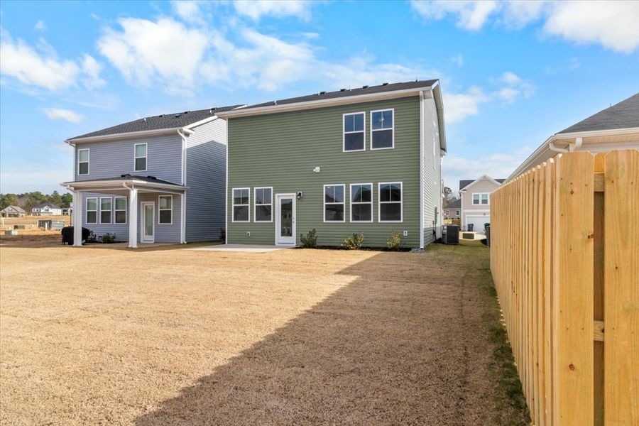 Exterior details and patio area of a home in Windsor, North Augusta (Image 19).