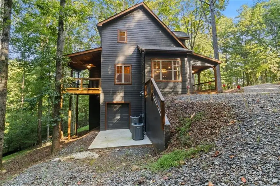 Front exterior of a new home in , Ellijay, GA, highlighting curb appeal (Image 1). Front exterior of a new home in , Ellijay, GA, highlighting curb appeal (Image 1).