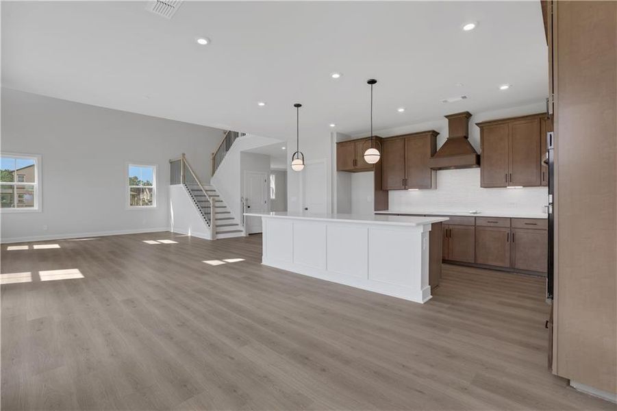 Furnished interior view inside a new home in Wisteria at GreenHouse, Marietta (Image 14).