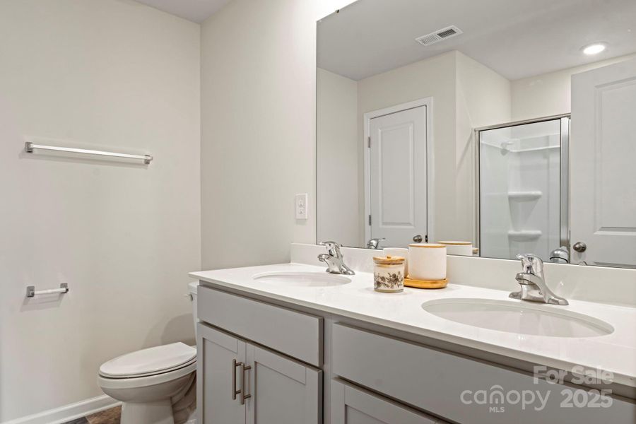 Furnished interior view inside a new home in Mills at Long Creek, Dallas (Image 3).