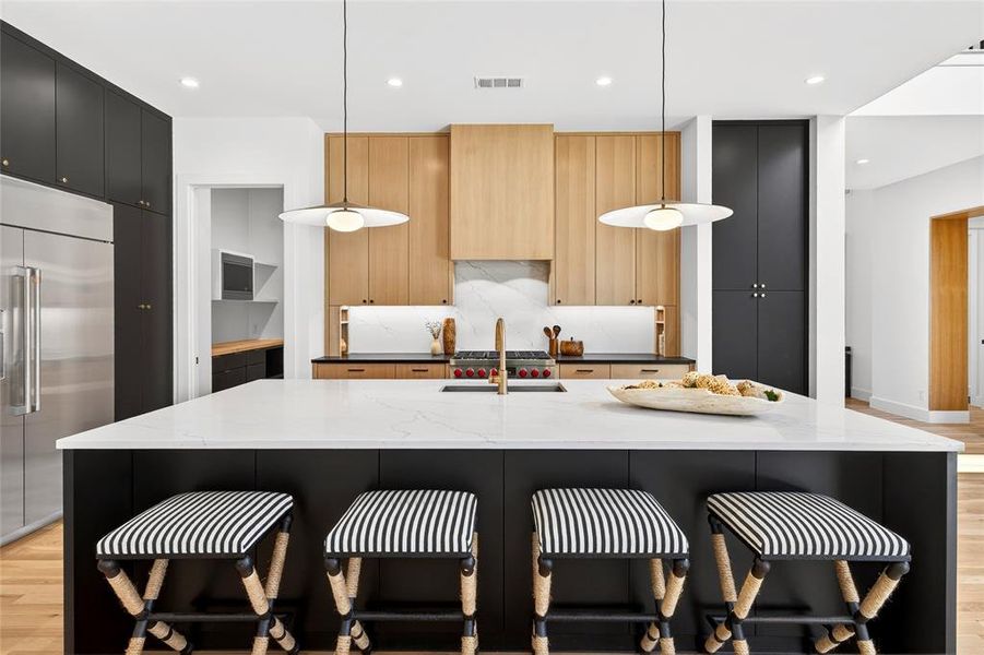 Furnished interior view inside a new home in , Dallas (Image 5).