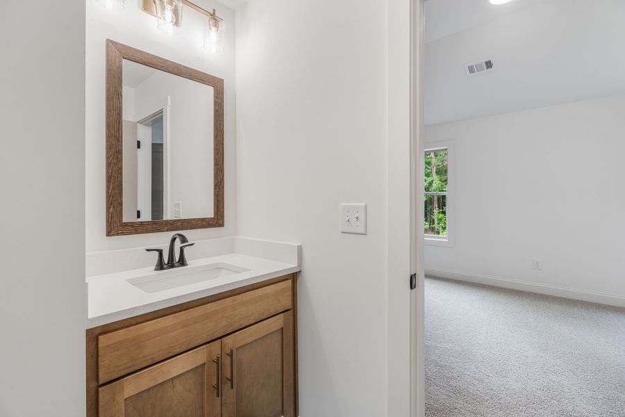 Furnished interior view inside a new home in Flint Farms, Concord (Image 8).
