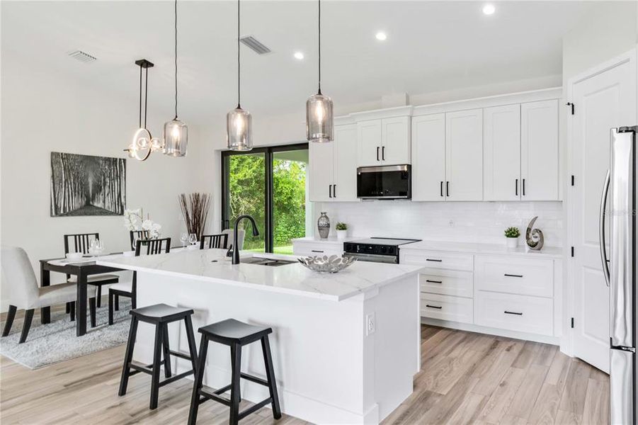 Furnished interior view inside a new home in , North Port (Image 14).