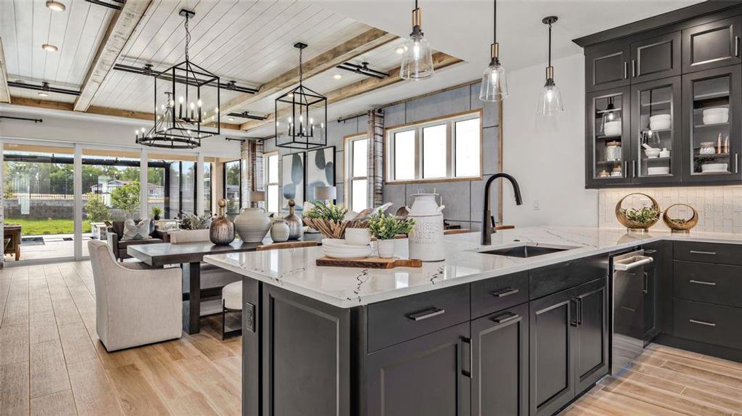Furnished interior view inside a new home in , Lady Lake (Image 12).