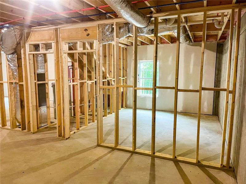 In-progress construction of a new home in , Dahlonega, GA (Image 40).