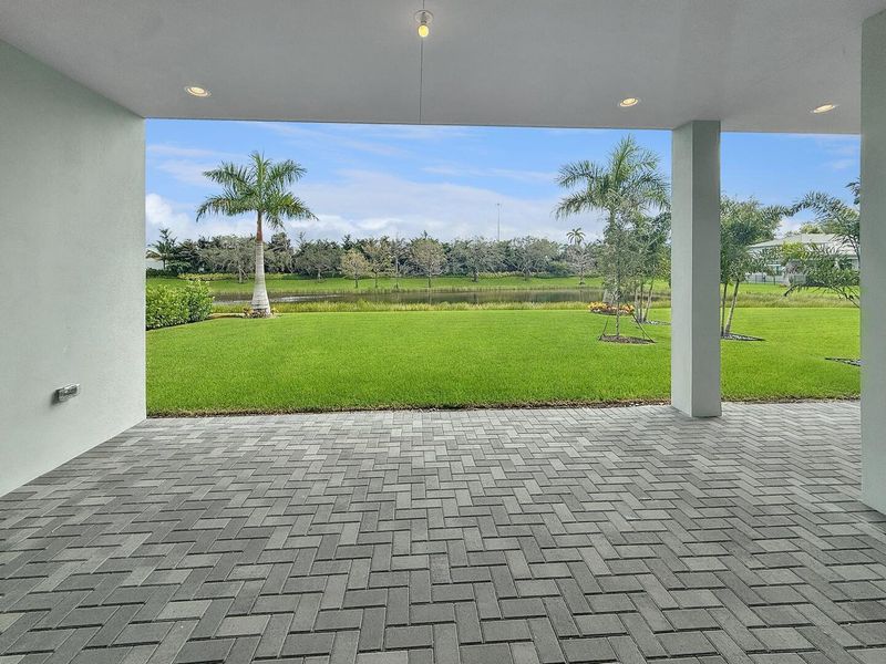 Furnished interior view inside a new home in , Boca Raton (Image 16).