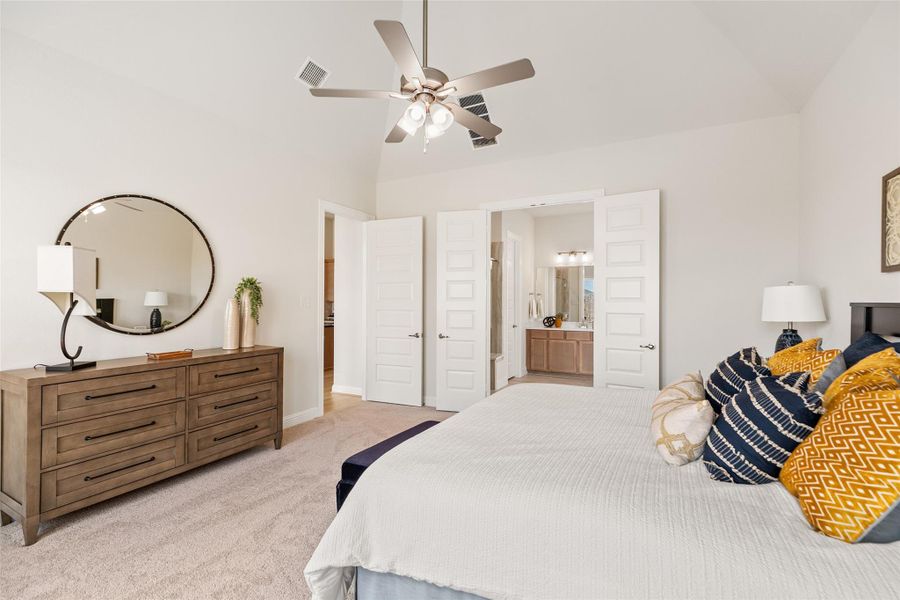 Furnished interior view inside a new home in Sunterra, Katy (Image 26). Furnished interior view inside a new home in Sunterra, Katy (Image 26).