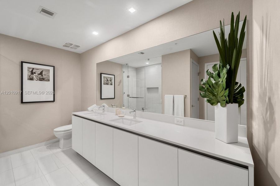 Furnished interior view inside a new home in Casamar, Pompano Beach (Image 51).