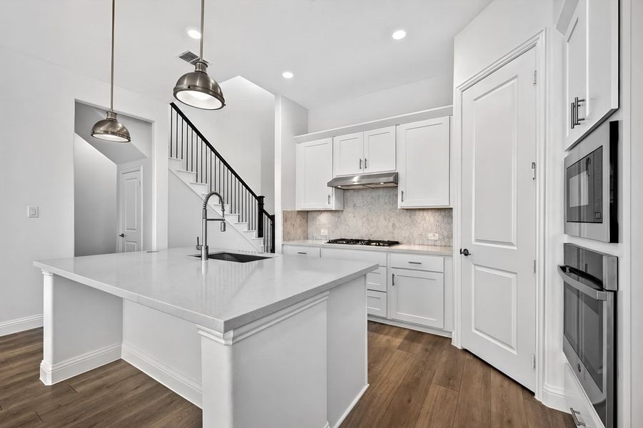 Furnished interior view inside a new home in The Ridge at Northlake, Northlake (Image 8). Furnished interior view inside a new home in The Ridge at Northlake, Northlake (Image 8).