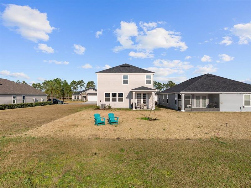 Exterior details and patio area of a home in Somerset - Classic Series, Palm Coast (Image 28).