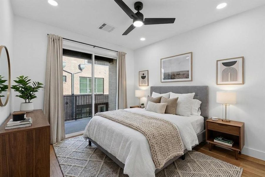 Furnished interior view inside a new home in , Fort Worth (Image 6).