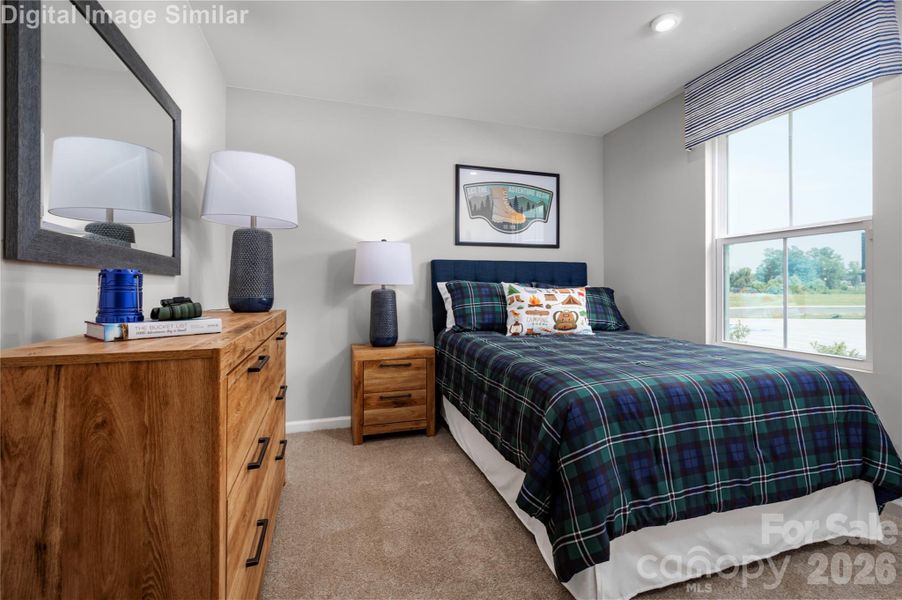 This Room is a Haven Tailored to Growing Independence. Ample Room for Studying, Relaxing and Dreaming Big!