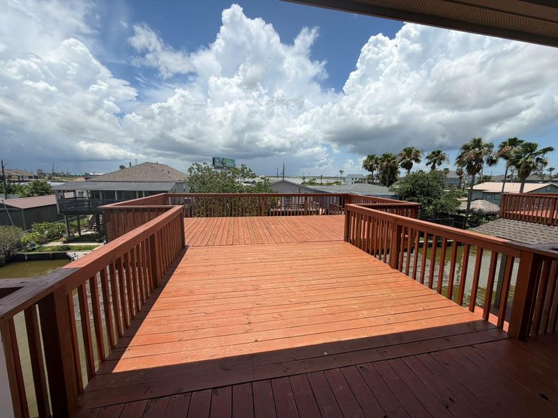 Exterior details and patio area of a home in , Bayou Vista (Image 22). Exterior details and patio area of a home in , Bayou Vista (Image 22).