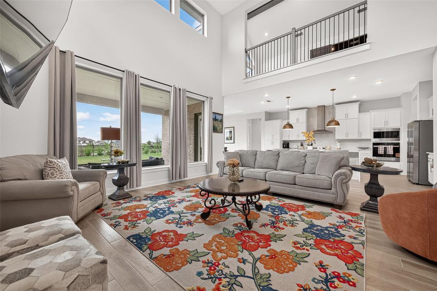 Furnished interior view inside a new home in , Brookshire (Image 11).