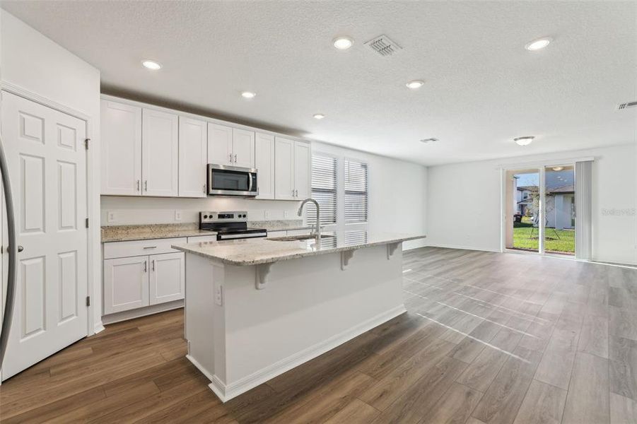 Furnished interior view inside a new home in The Meadow at Crossprairie, St. Cloud (Image 5).