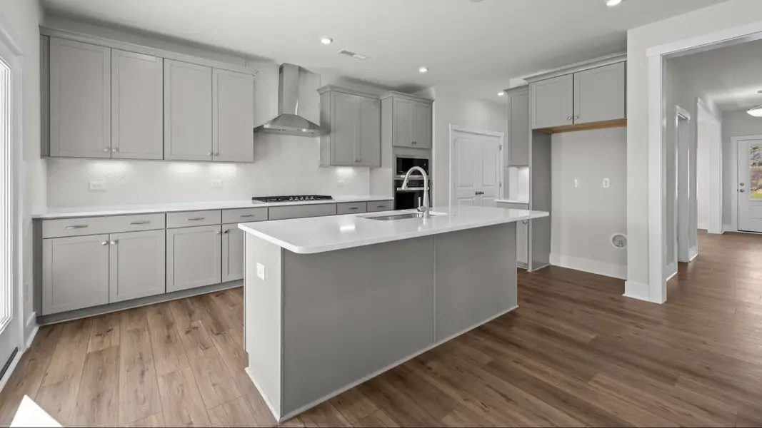 The Burton Plan by DRB Homes in McBride Indian Trail- Kitchen