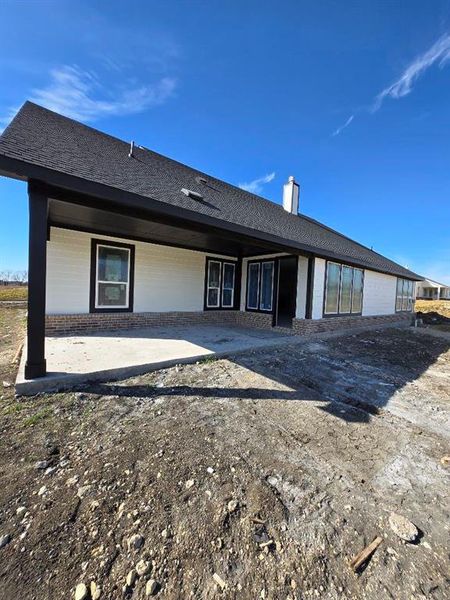 Exterior details and patio area of a home in Hillview Addition, Decatur (Image 2). Exterior details and patio area of a home in Hillview Addition, Decatur (Image 2).