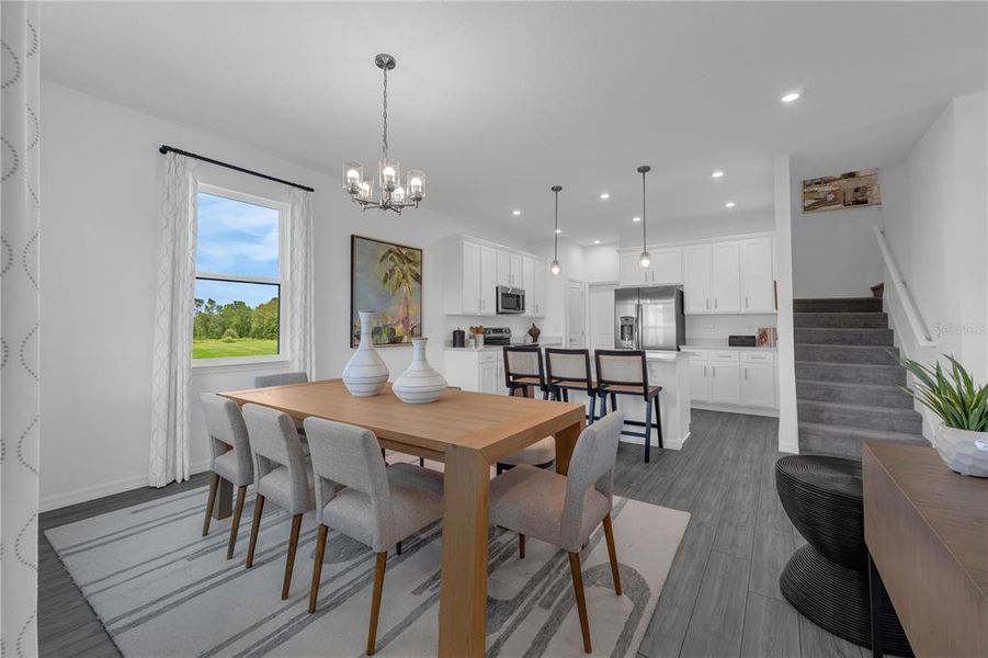 Furnished interior view inside a new home in Oakfield Trails, Parrish (Image 29).