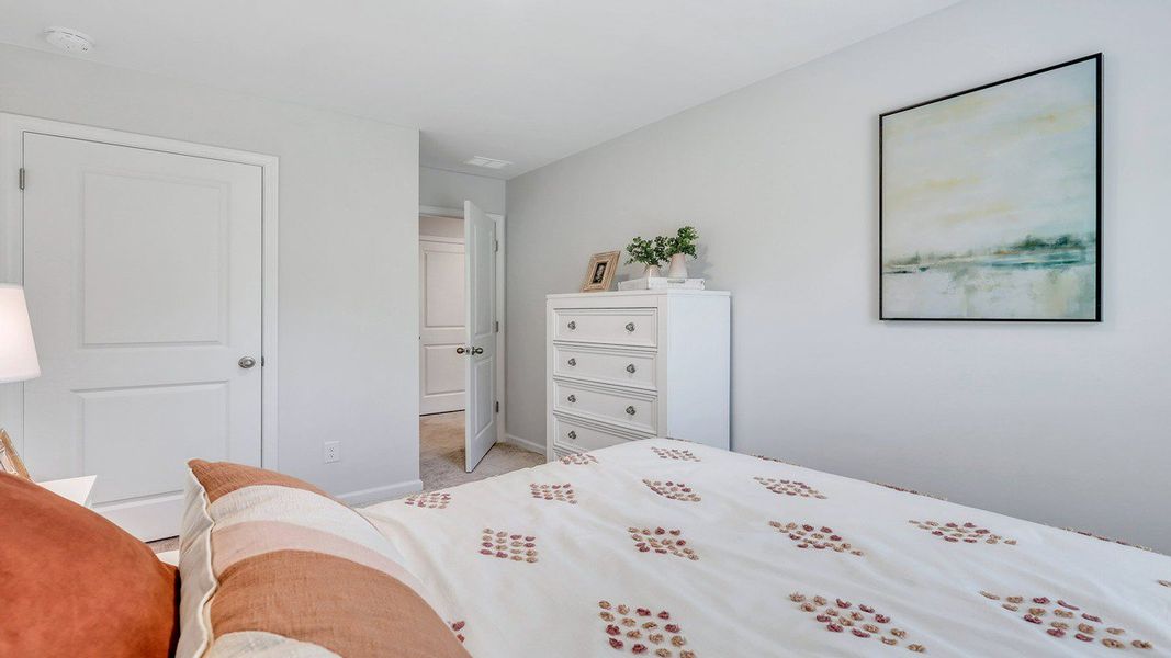 Furnished interior view inside a new home in The Pines at New Hampstead, Bloomingdale (Image 13).