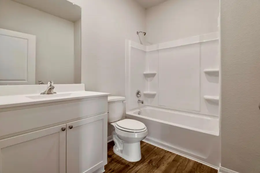 Furnished interior view inside a new home in Trails at Cochran Ranch, Waller (Image 9). Furnished interior view inside a new home in Trails at Cochran Ranch, Waller (Image 9).