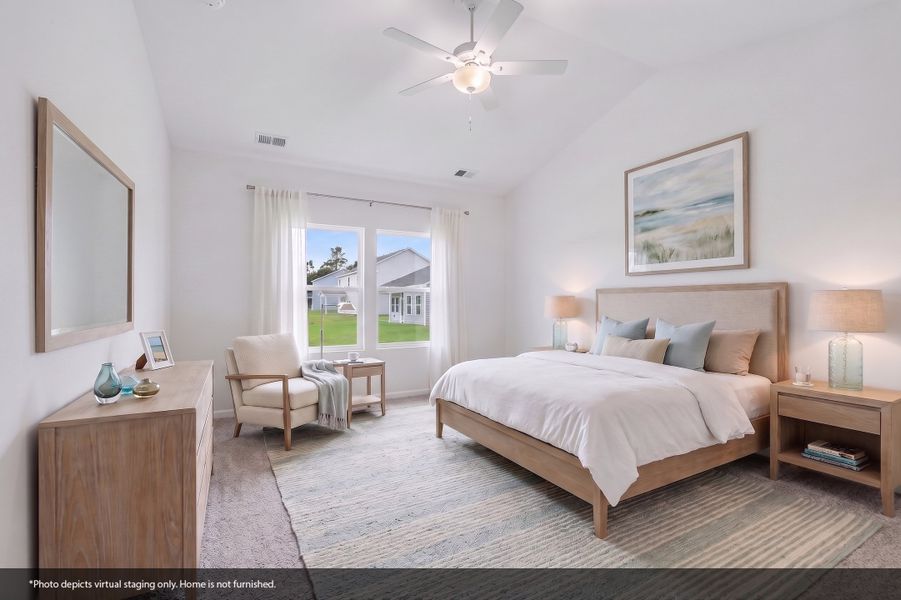 Furnished interior view inside a new home in Garden Grove, Conway (Image 9).