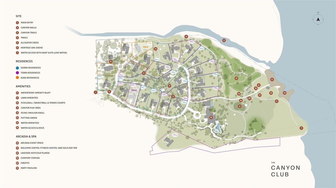 Site plan or Map / location of property area and other available homes