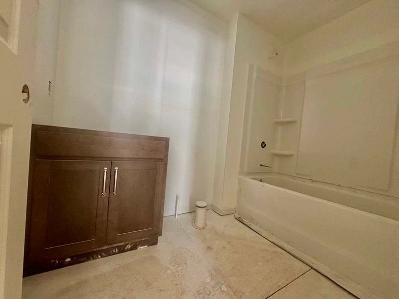 Bathroom Three Construction Progress Bathroom Three Construction Progress